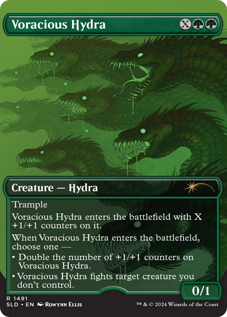 Voracious Hydra (Rainbow Foil) [Secret Lair Drop Series] | Spectrum Games