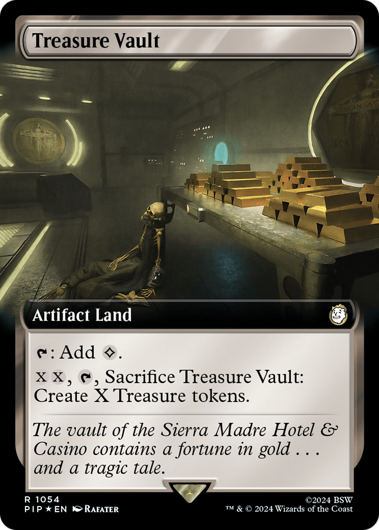 Treasure Vault (Extended Art) (Surge Foil) [Fallout] | Spectrum Games