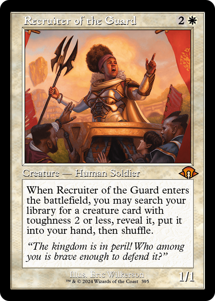 Recruiter of the Guard (Retro) [Modern Horizons 3] | Spectrum Games