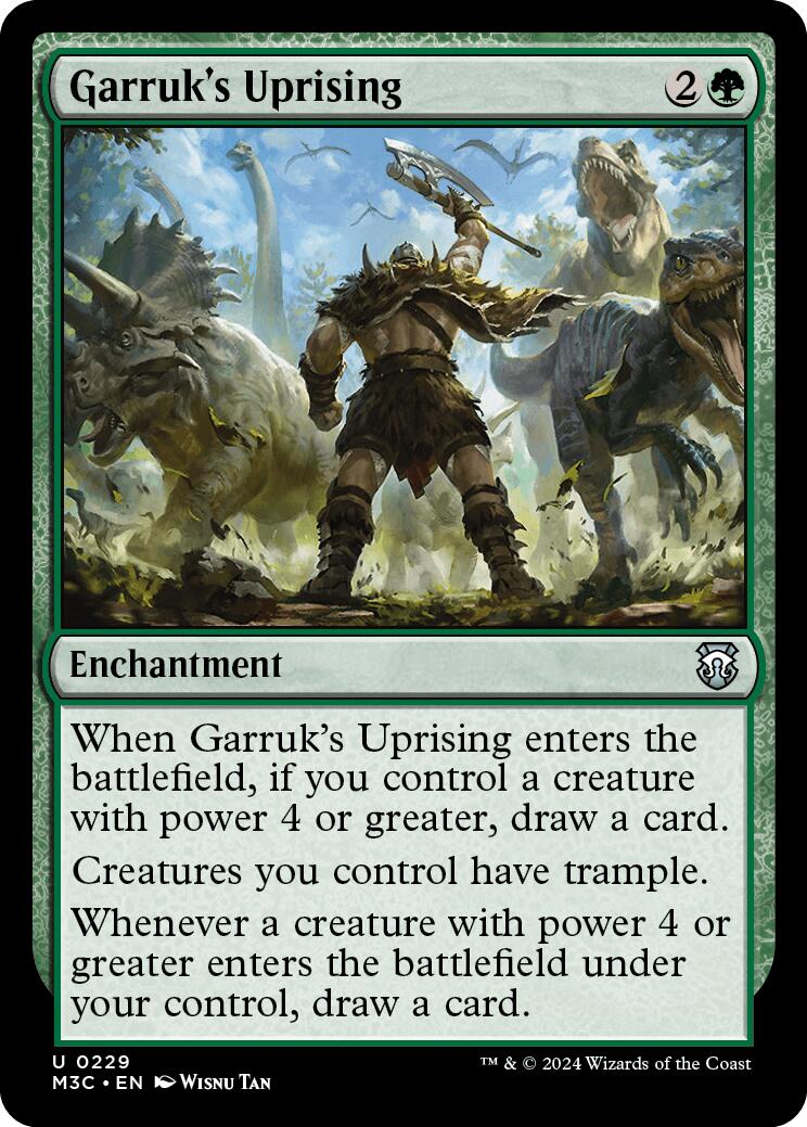 Garruk's Uprising [Modern Horizons 3 Commander] | Spectrum Games