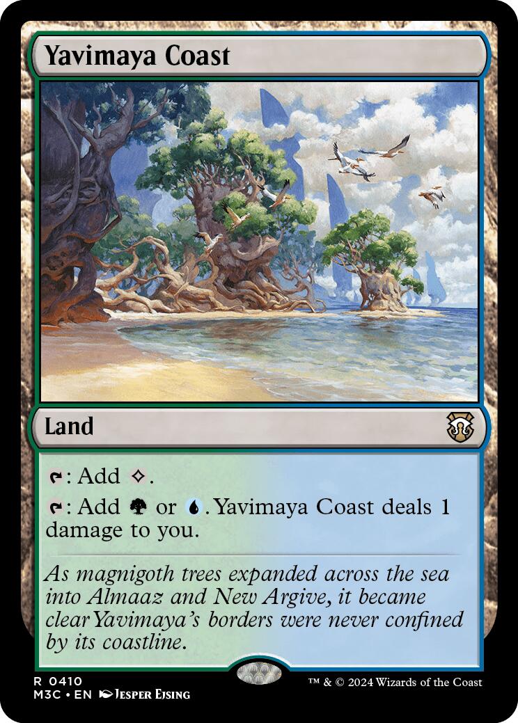 Yavimaya Coast [Modern Horizons 3 Commander] | Spectrum Games