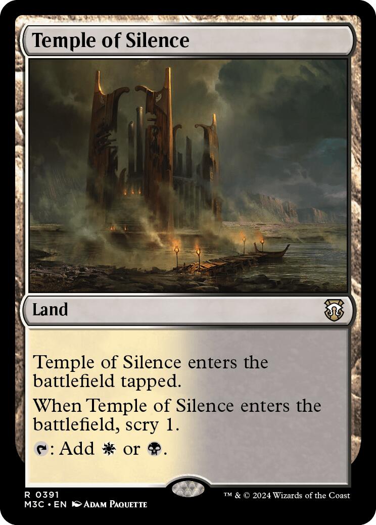 Temple of Silence [Modern Horizons 3 Commander] | Spectrum Games