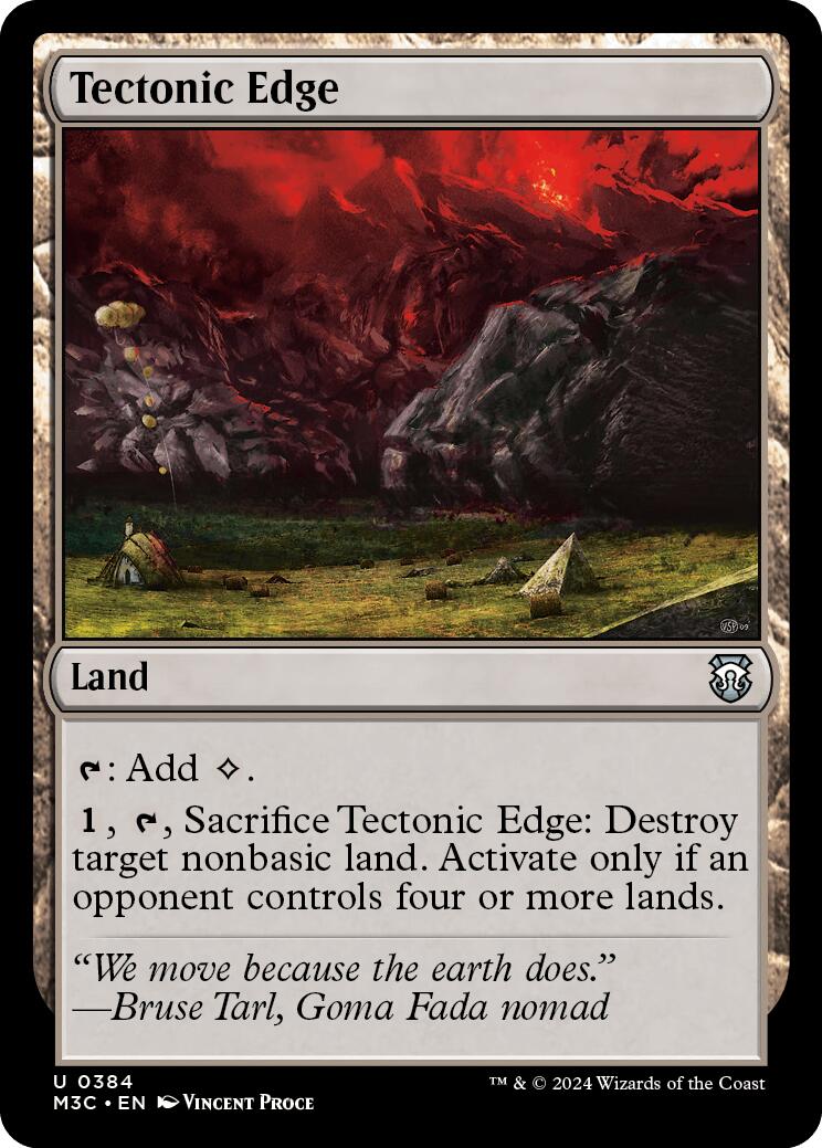 Tectonic Edge [Modern Horizons 3 Commander] | Spectrum Games