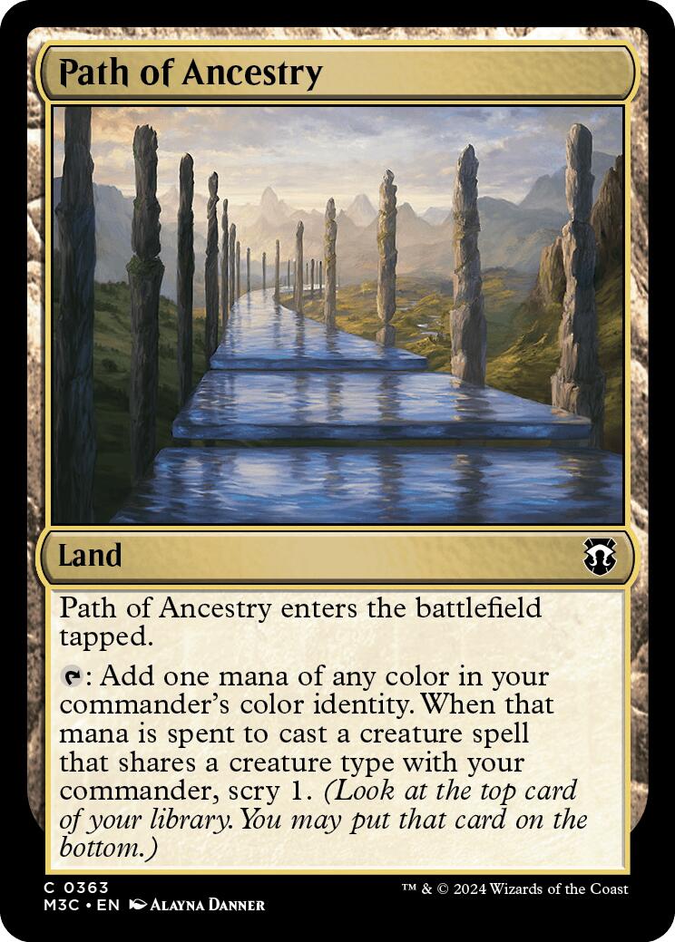 Path of Ancestry [Modern Horizons 3 Commander] | Spectrum Games