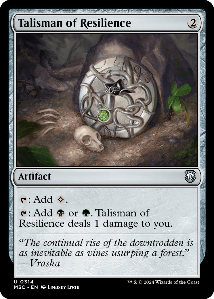 Talisman of Resilience [Modern Horizons 3 Commander] | Spectrum Games