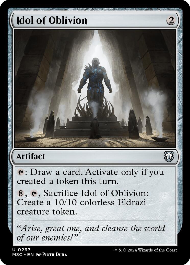 Idol of Oblivion [Modern Horizons 3 Commander] | Spectrum Games