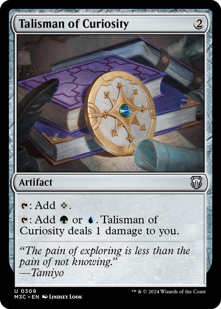 Talisman of Curiosity [Modern Horizons 3 Commander] | Spectrum Games