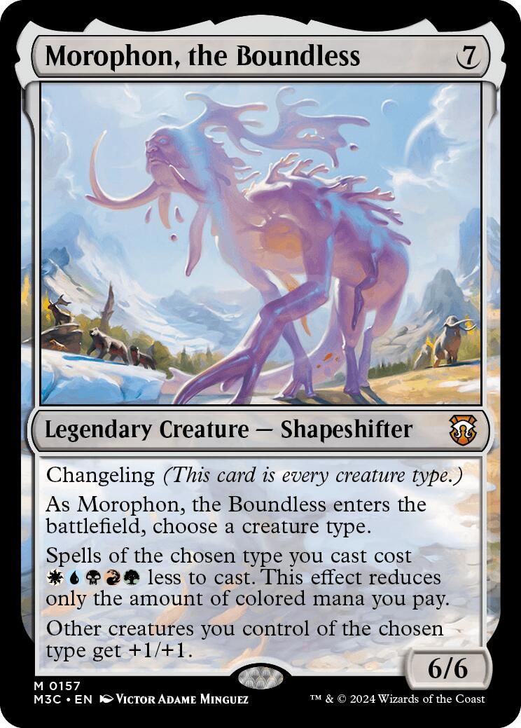 Morophon, the Boundless [Modern Horizons 3 Commander] | Spectrum Games