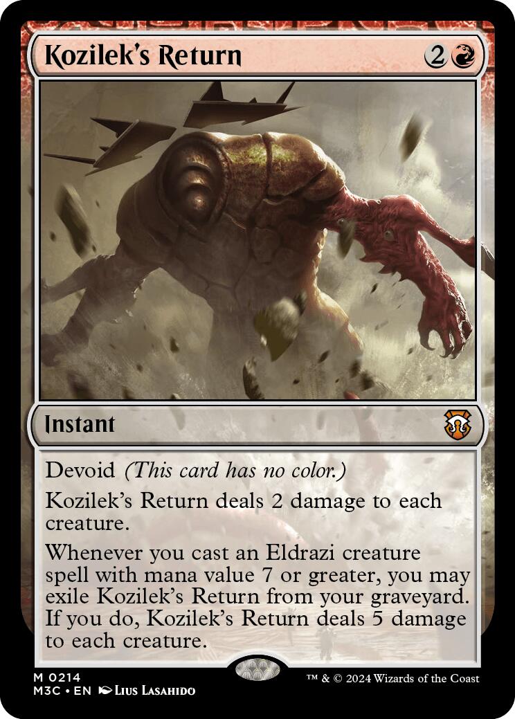 Kozilek's Return [Modern Horizons 3 Commander] | Spectrum Games