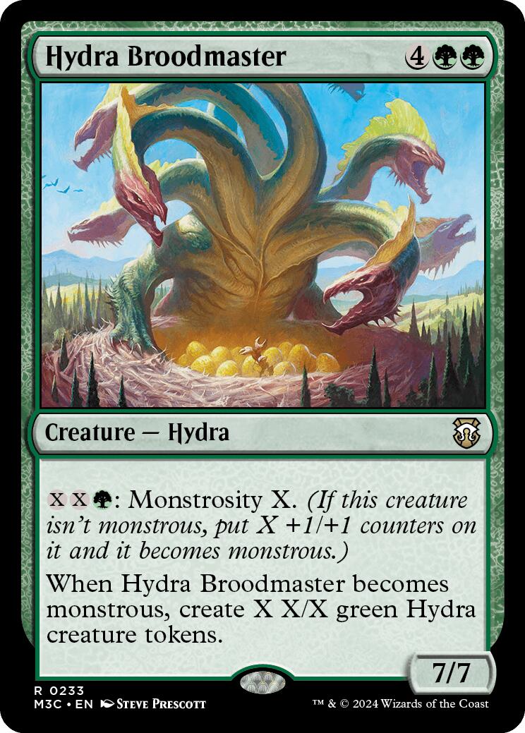 Hydra Broodmaster [Modern Horizons 3 Commander] | Spectrum Games