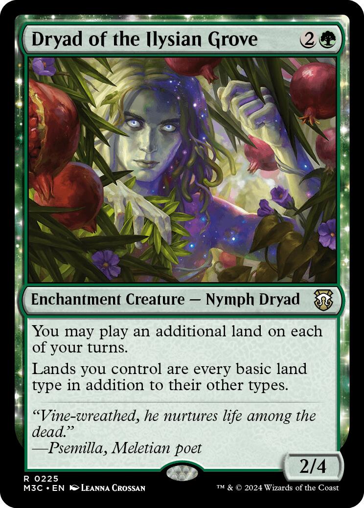 Dryad of the Ilysian Grove [Modern Horizons 3 Commander] | Spectrum Games