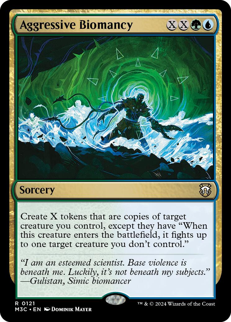 Aggressive Biomancy [Modern Horizons 3 Commander] | Spectrum Games
