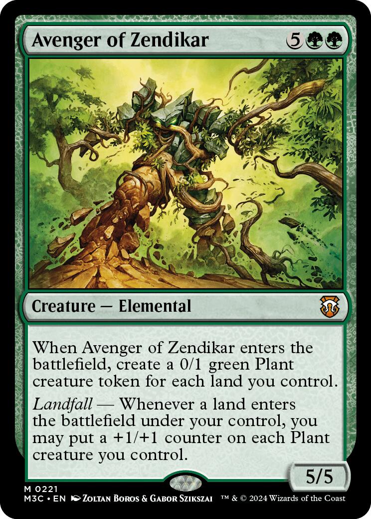 Avenger of Zendikar [Modern Horizons 3 Commander] | Spectrum Games