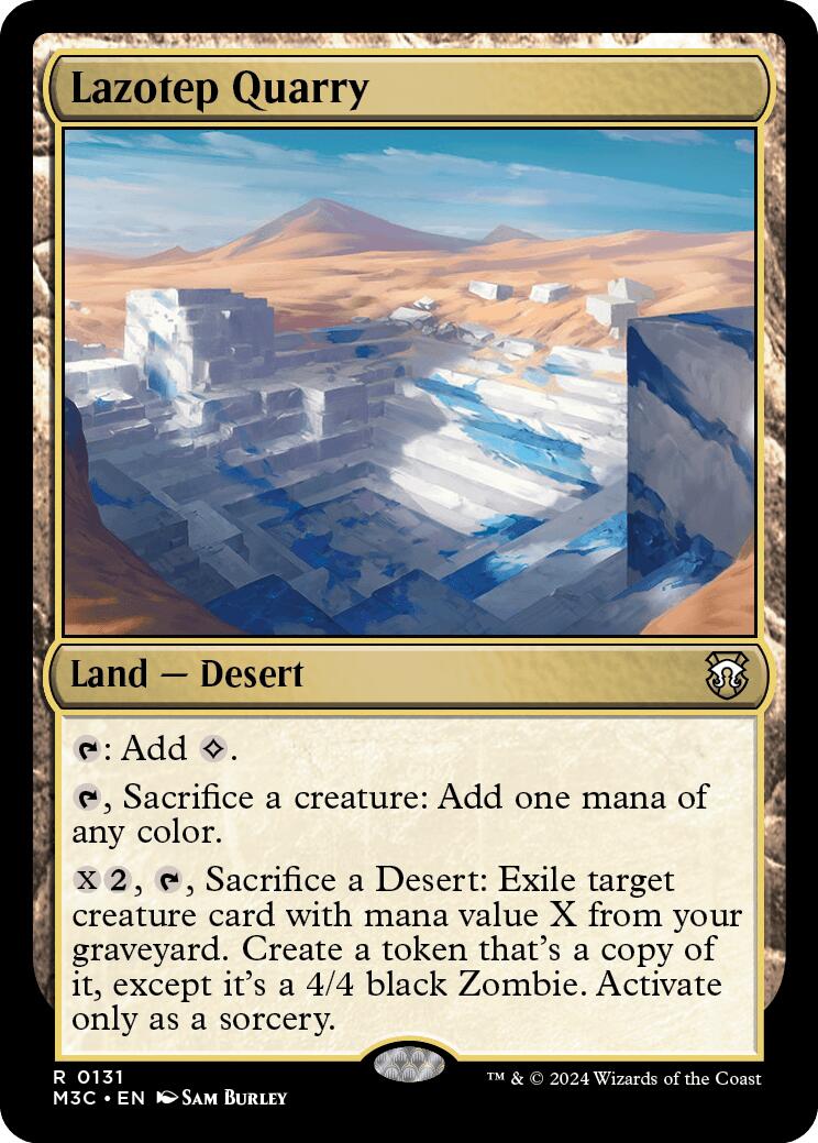 Lazotep Quarry [Modern Horizons 3 Commander] | Spectrum Games