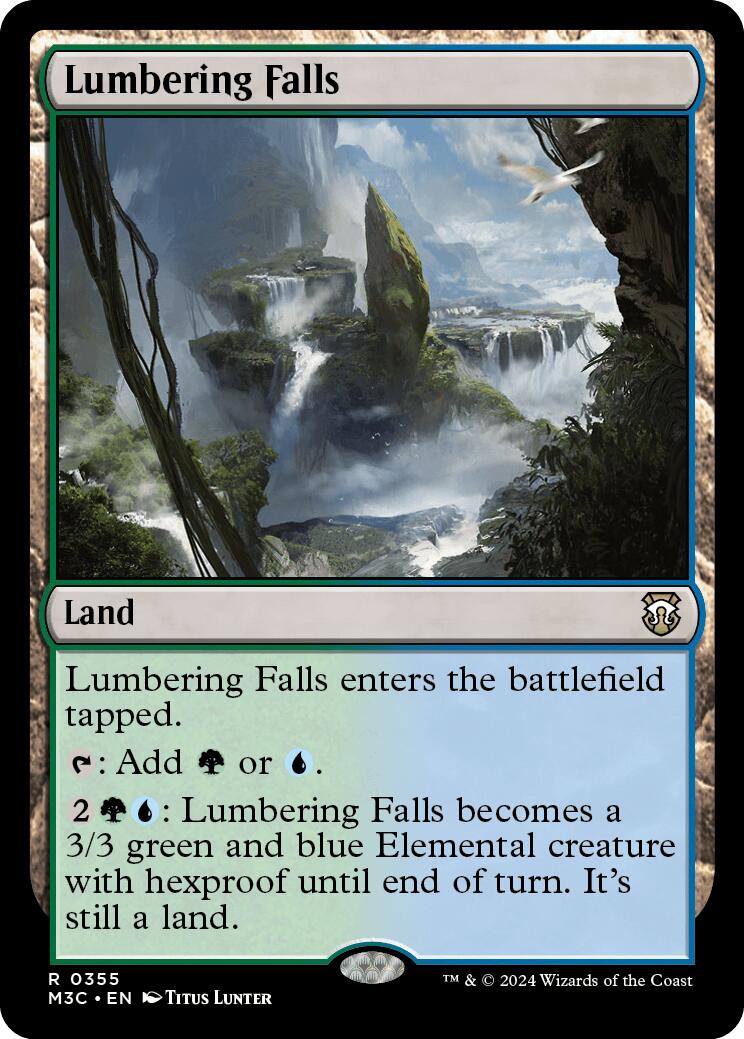 Lumbering Falls [Modern Horizons 3 Commander] | Spectrum Games