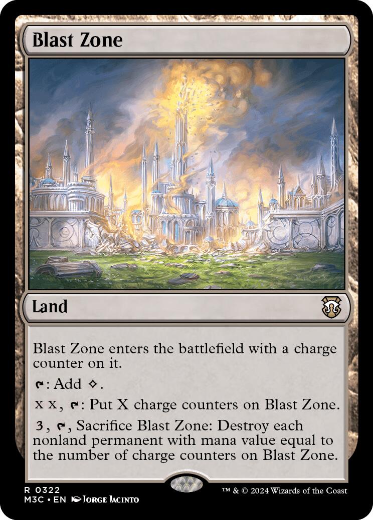 Blast Zone [Modern Horizons 3 Commander] | Spectrum Games