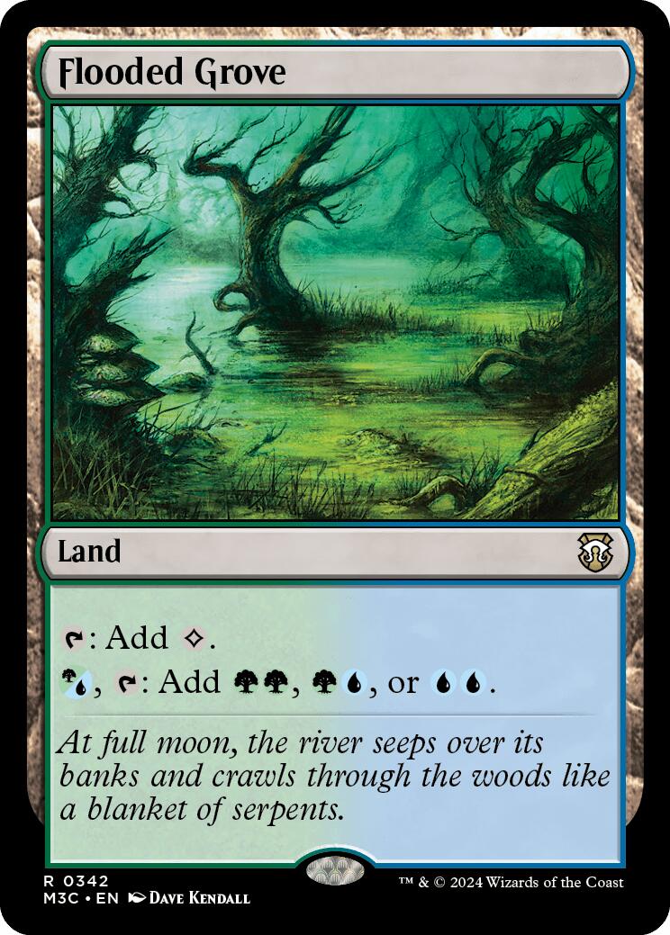 Flooded Grove [Modern Horizons 3 Commander] | Spectrum Games