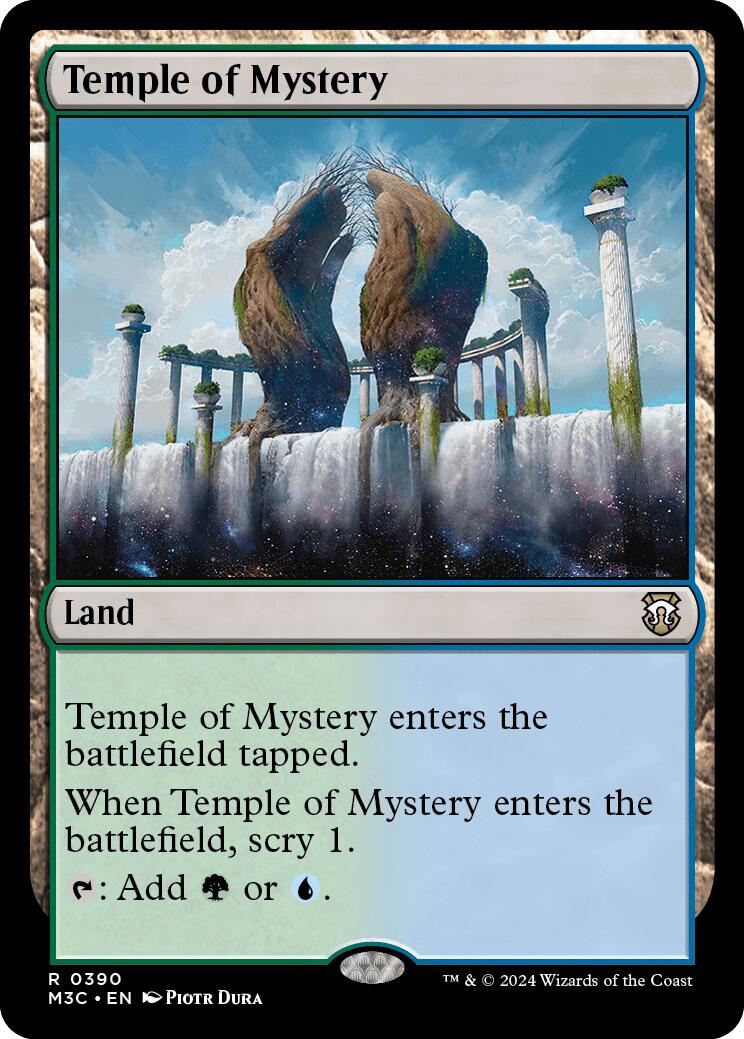 Temple of Mystery [Modern Horizons 3 Commander] | Spectrum Games