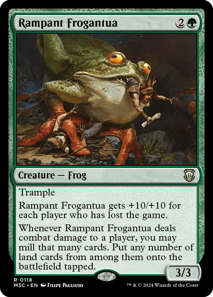 Rampant Frogantua [Modern Horizons 3 Commander] | Spectrum Games