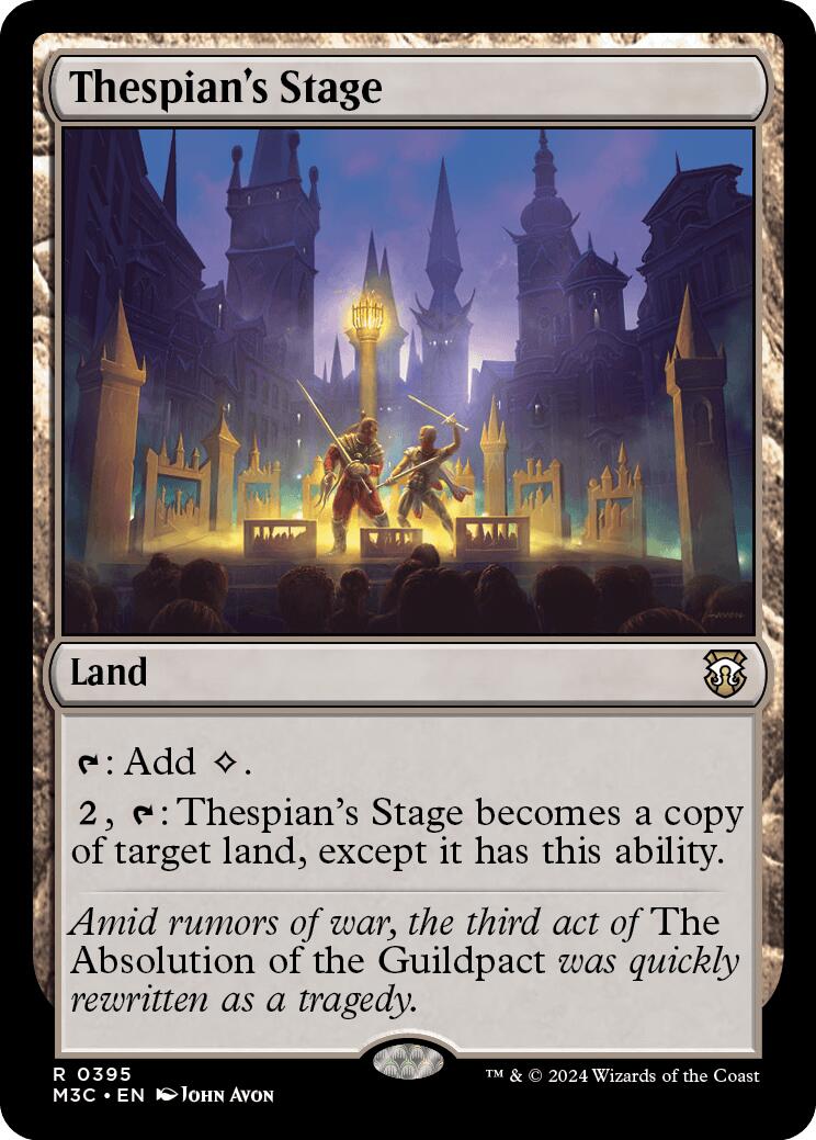 Thespian's Stage [Modern Horizons 3 Commander] | Spectrum Games