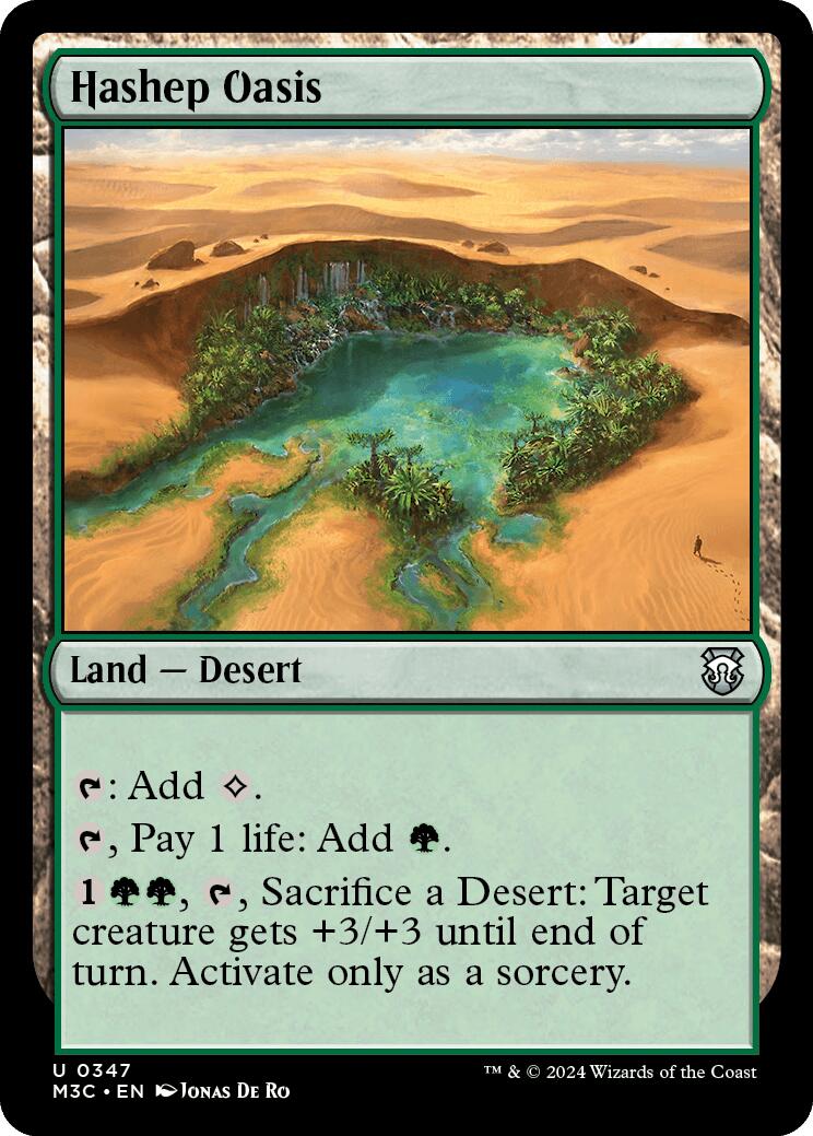 Hashep Oasis [Modern Horizons 3 Commander] | Spectrum Games