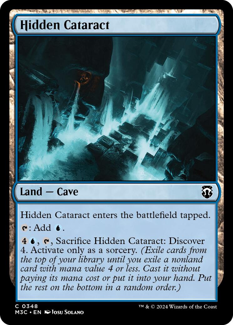 Hidden Cataract [Modern Horizons 3 Commander] | Spectrum Games