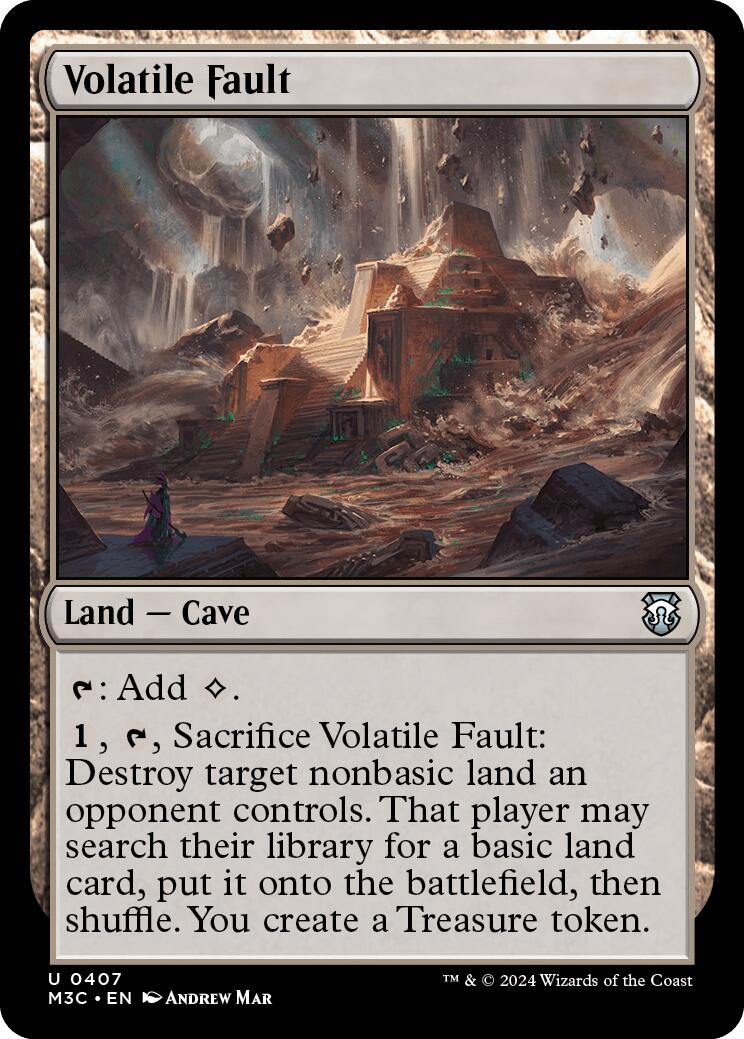 Volatile Fault [Modern Horizons 3 Commander] | Spectrum Games