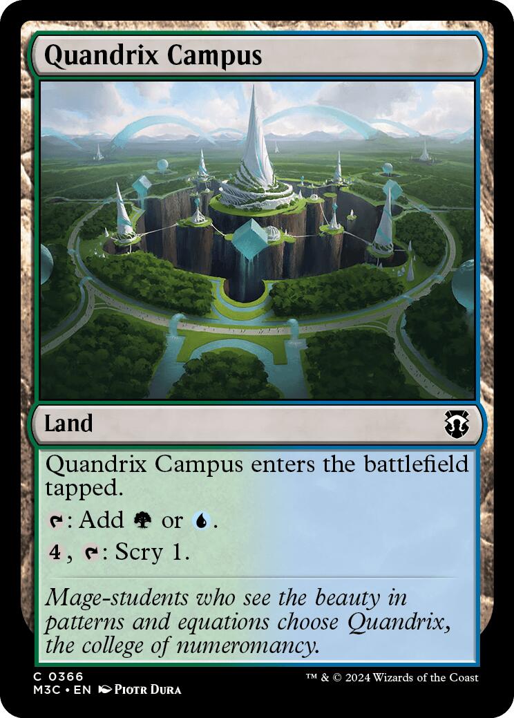 Quandrix Campus [Modern Horizons 3 Commander] | Spectrum Games