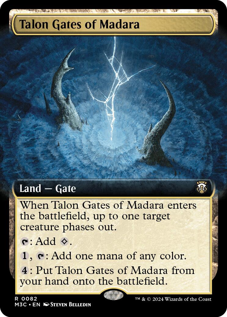 Talon Gates of Madara (Extended Art) [Modern Horizons 3 Commander] | Spectrum Games