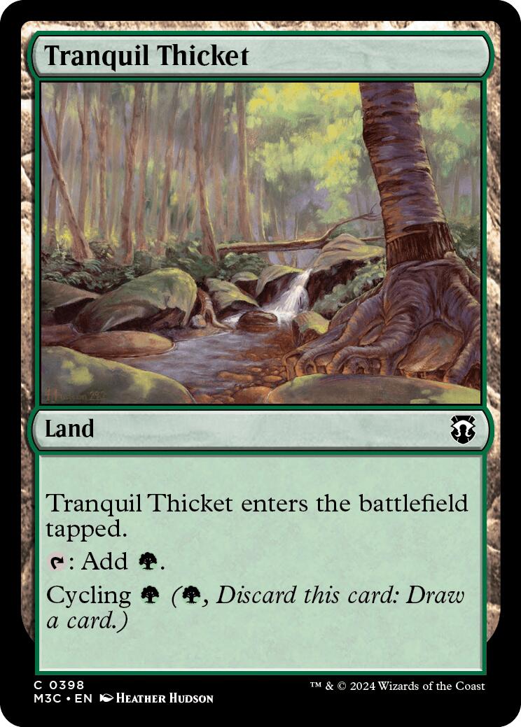 Tranquil Thicket [Modern Horizons 3 Commander] | Spectrum Games