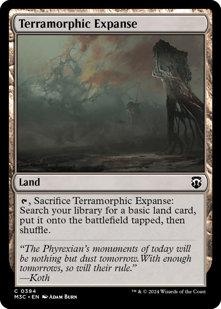 Terramorphic Expanse [Modern Horizons 3 Commander] | Spectrum Games