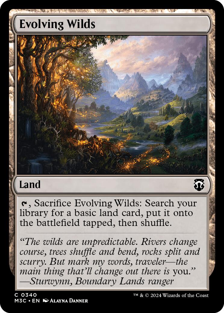 Evolving Wilds [Modern Horizons 3 Commander] | Spectrum Games