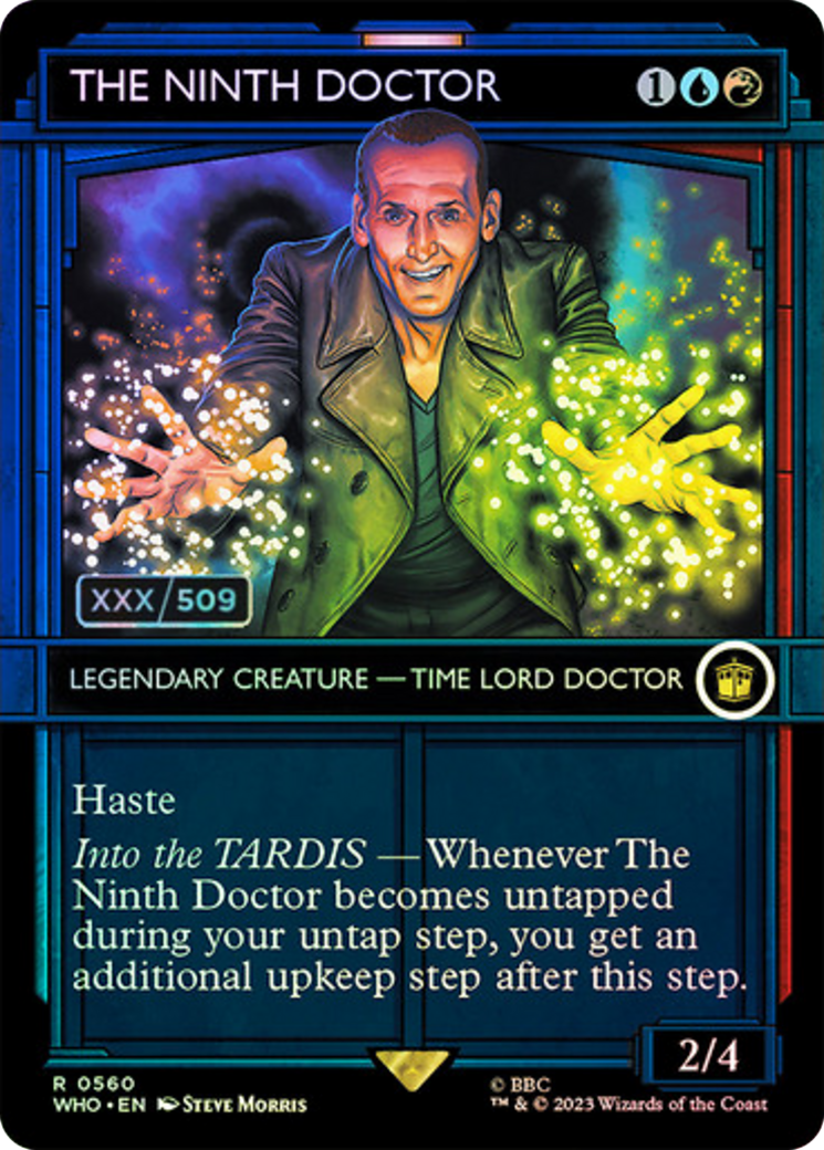 The Ninth Doctor (Serial Numbered) [Doctor Who] | Spectrum Games