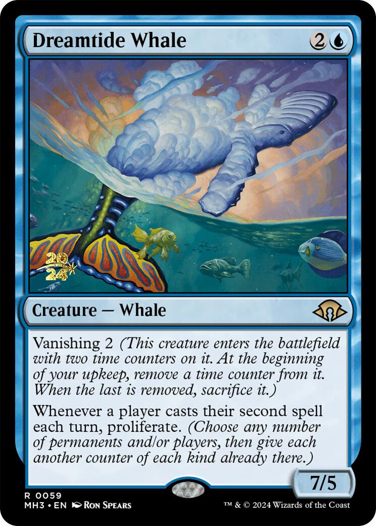 Dreamtide Whale [Modern Horizons 3 Prerelease Promos] | Spectrum Games