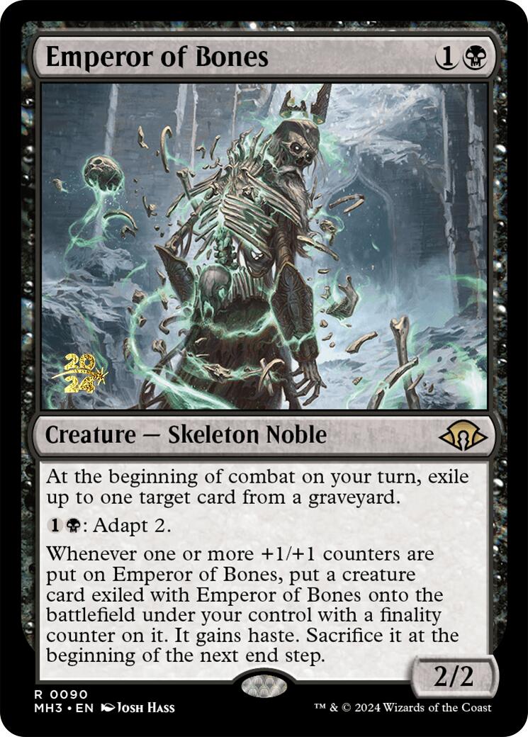 Emperor of Bones [Modern Horizons 3 Prerelease Promos] | Spectrum Games