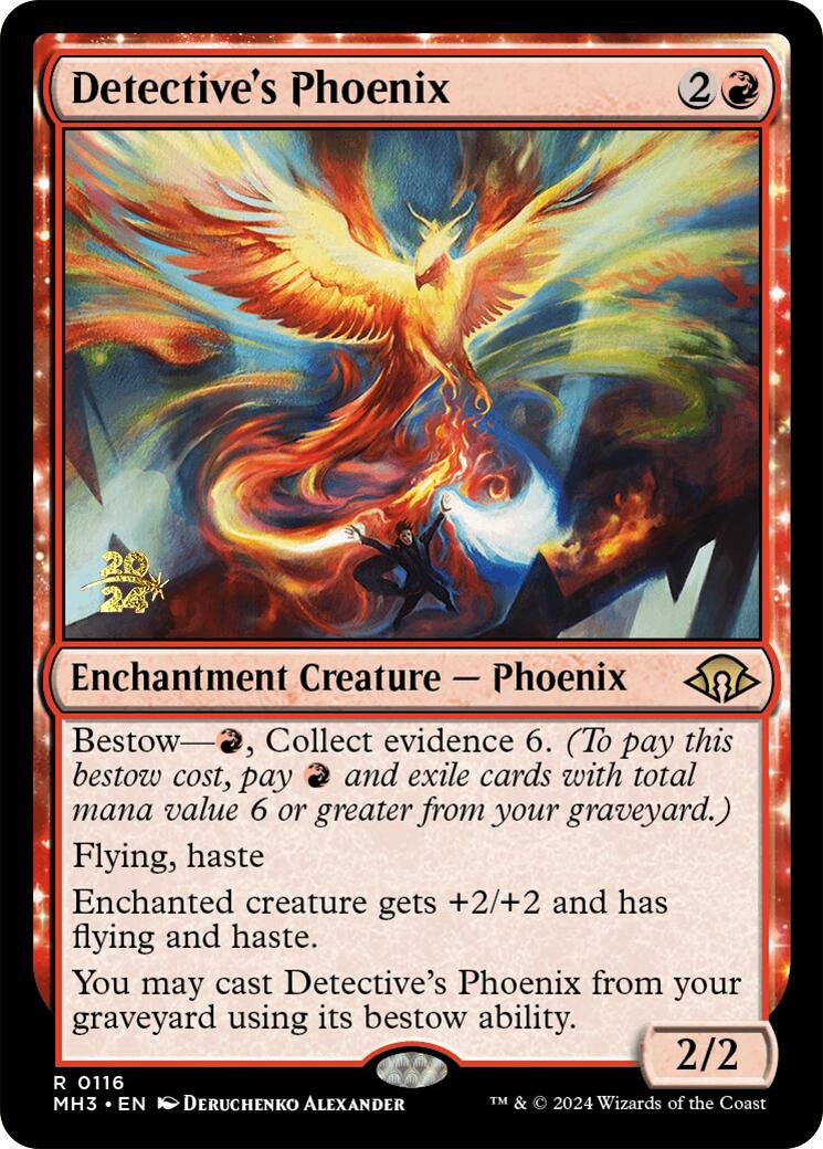 Detective's Phoenix [Modern Horizons 3 Prerelease Promos] | Spectrum Games