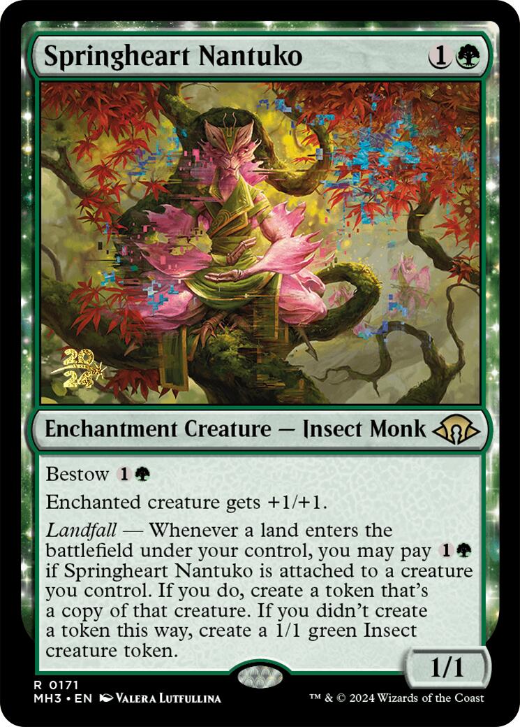 Springheart Nantuko [Modern Horizons 3 Prerelease Promos] | Spectrum Games