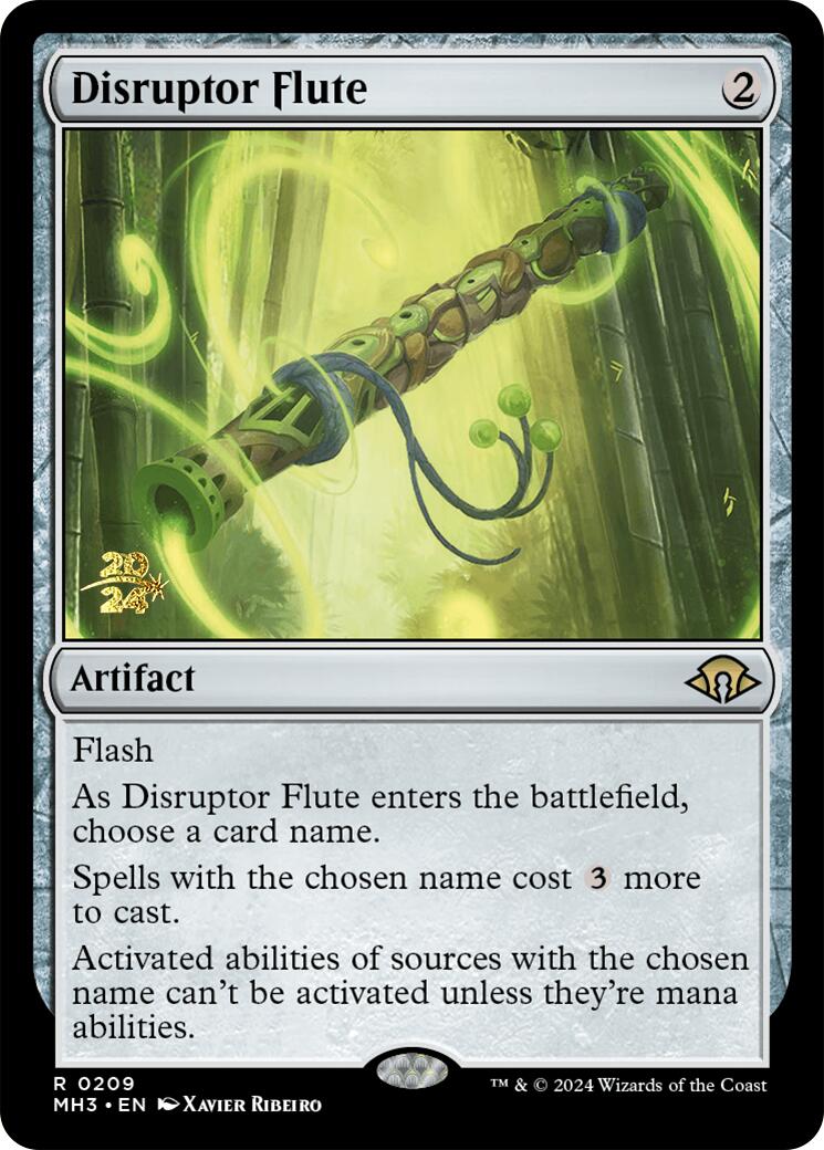 Disruptor Flute [Modern Horizons 3 Prerelease Promos] | Spectrum Games