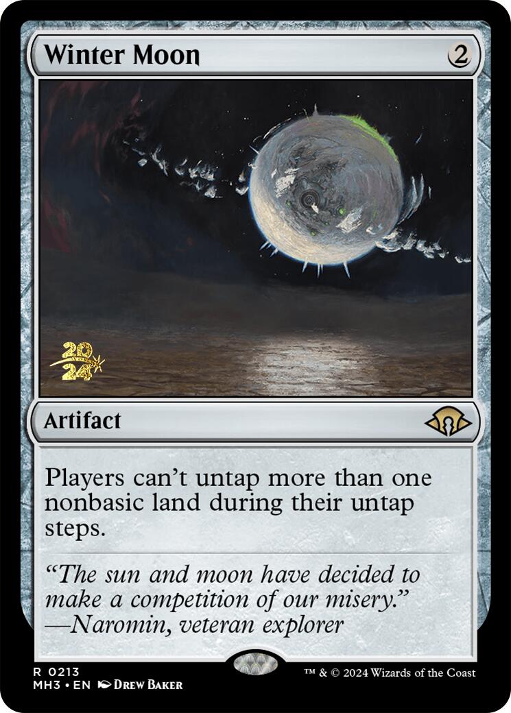 Winter Moon [Modern Horizons 3 Prerelease Promos] | Spectrum Games