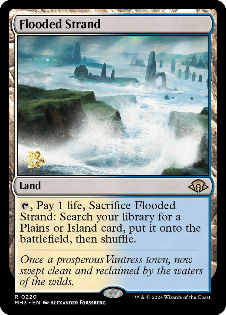 Flooded Strand [Modern Horizons 3 Prerelease Promos] | Spectrum Games