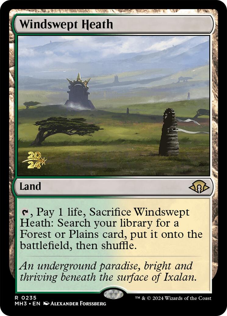 Windswept Heath [Modern Horizons 3 Prerelease Promos] | Spectrum Games