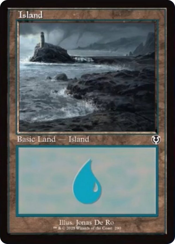 Island (290) (Retro Frame) [Innistrad Remastered] | Spectrum Games