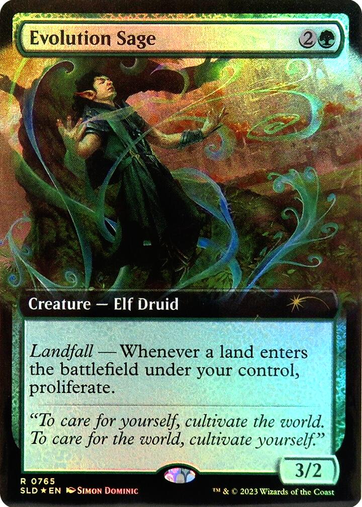 Evolution Sage (Extended Art) [Secret Lair Drop Series] | Spectrum Games