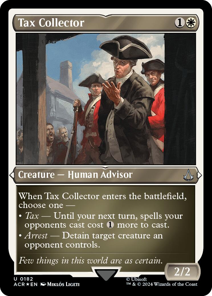 Tax Collector (Foil Etched) [Assassin's Creed] | Spectrum Games