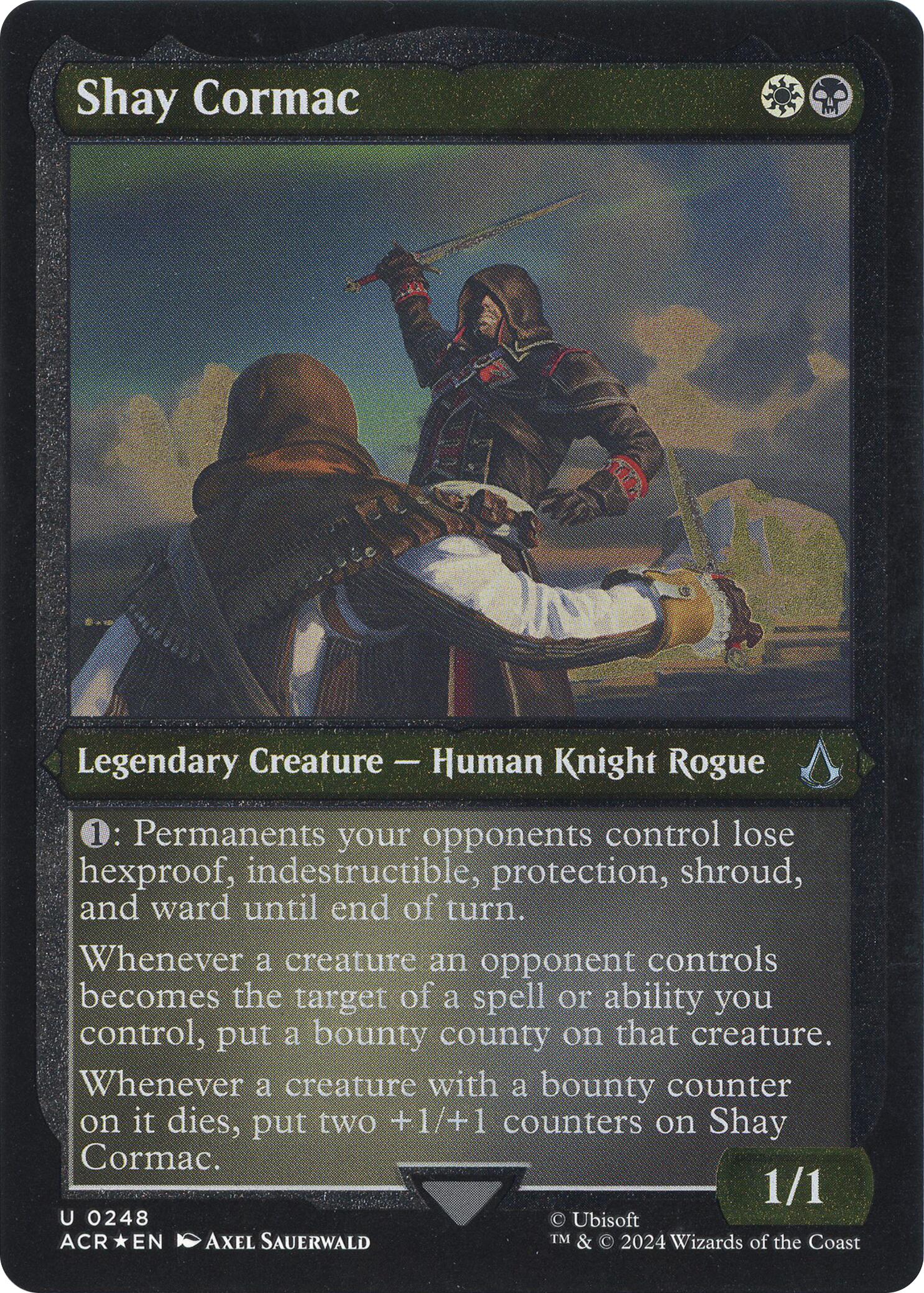 Shay Cormac (Foil Etched) [Assassin's Creed] | Spectrum Games