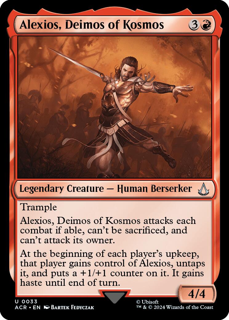 Alexios, Deimos of Kosmos [Assassin's Creed] | Spectrum Games