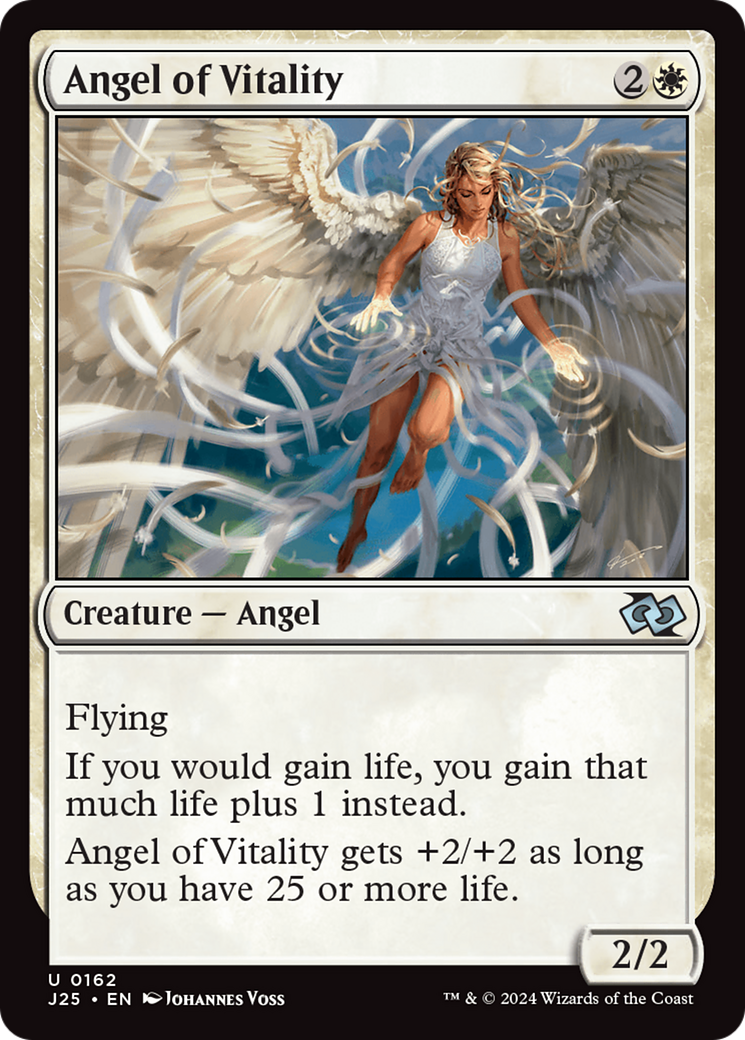 Angel of Vitality [Foundations Jumpstart] | Spectrum Games