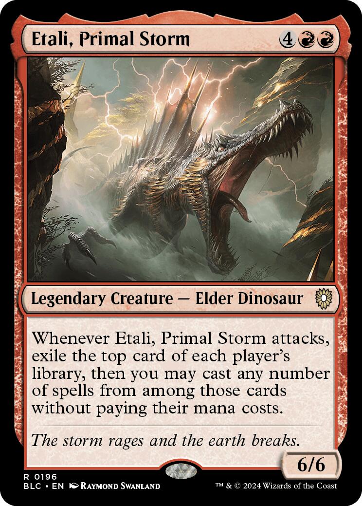 Etali, Primal Storm [Bloomburrow Commander] | Spectrum Games