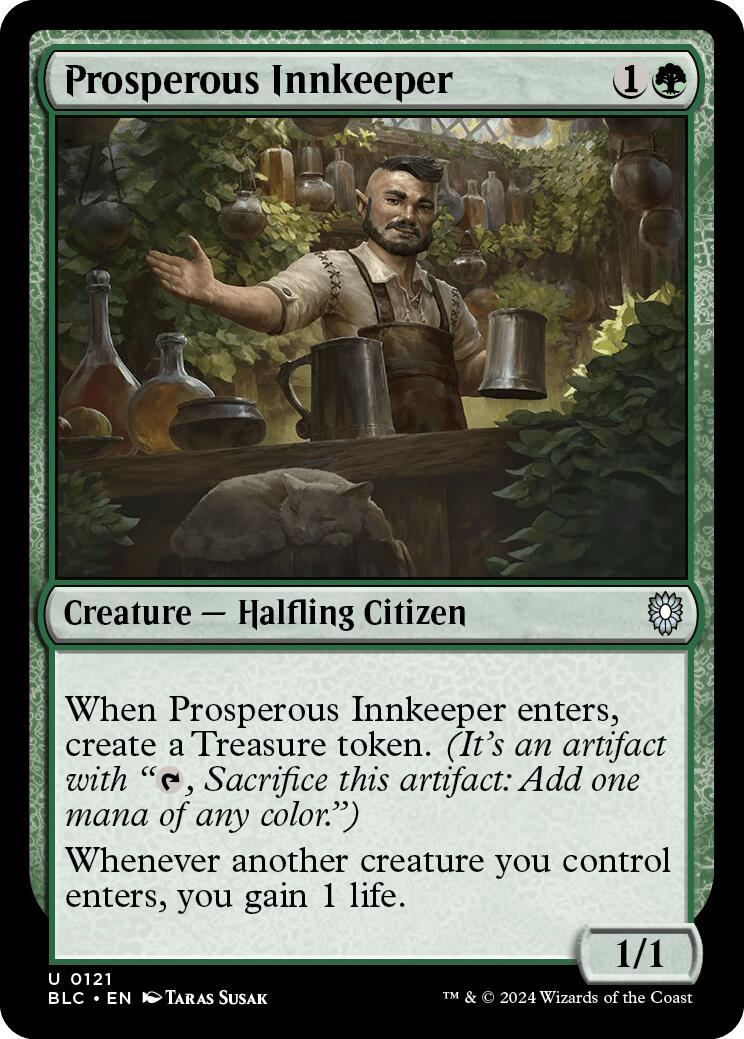 Prosperous Innkeeper [Bloomburrow Commander] | Spectrum Games