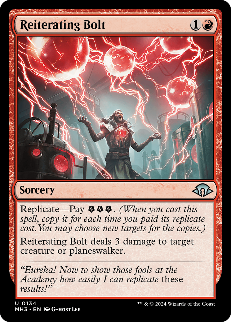 Reiterating Bolt [Modern Horizons 3] | Spectrum Games